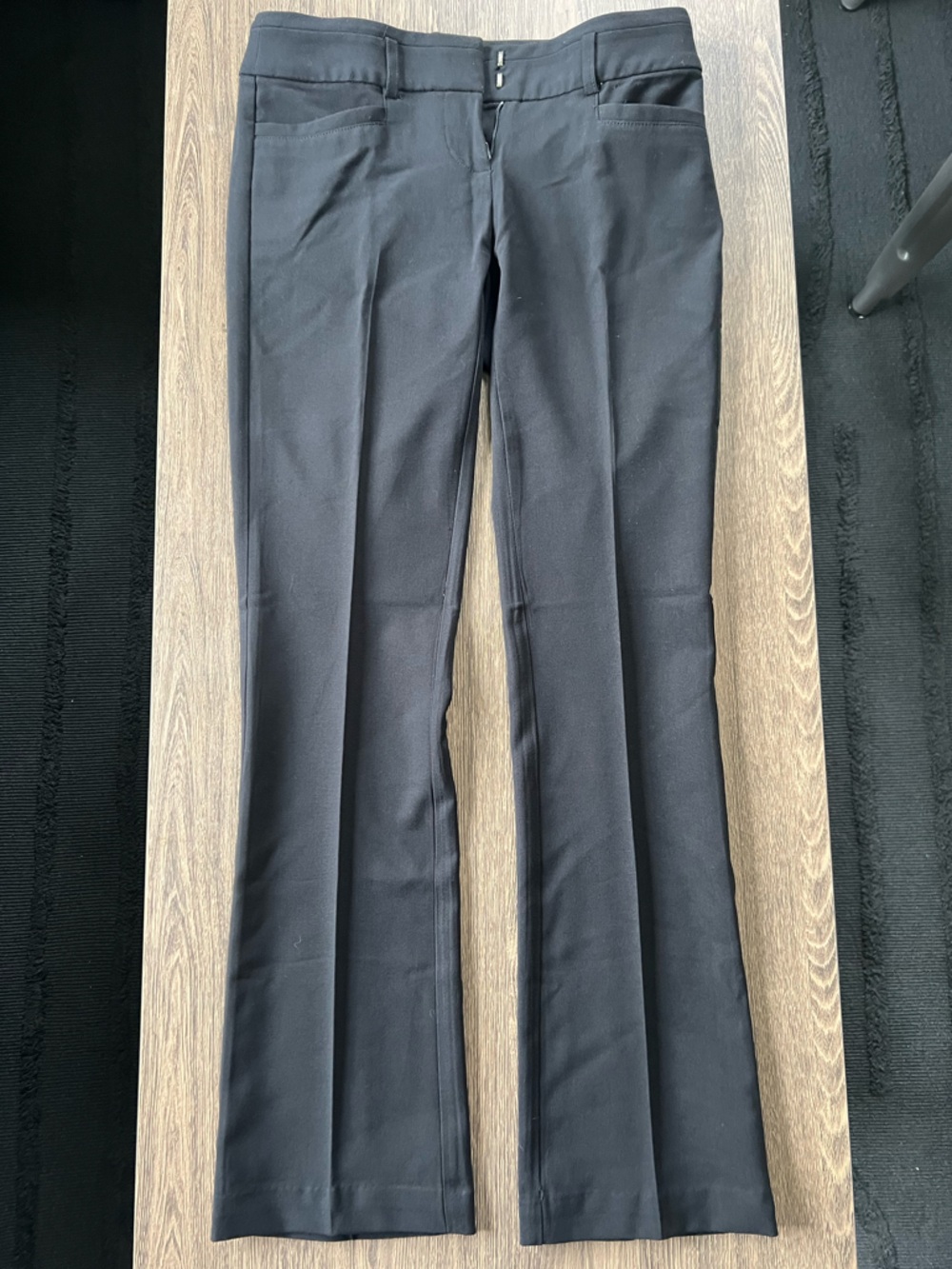Candie's Black Boot-Cut Dress Pants